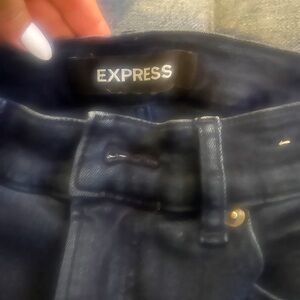 Express dark denim size 8S